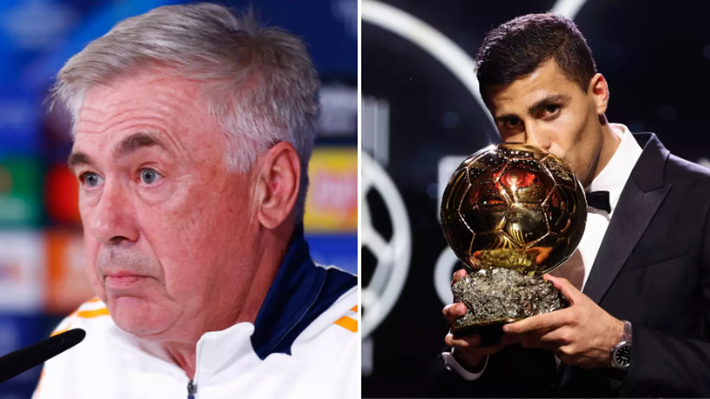 Carlo Ancelotti aims dig at Rodri after Ballon d'Or win as fans brand Real Madrid manager 'disrespectful'