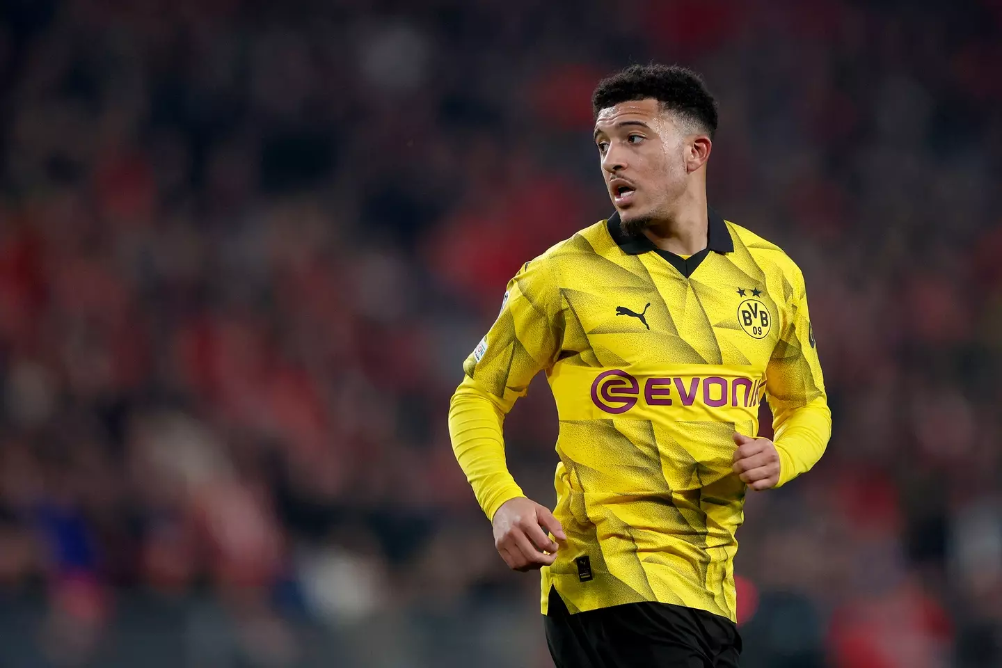 Jadon Sancho struggled on his Champions League return (