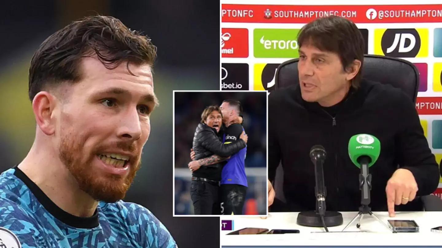 Pierre-Emile Hojbjerg becomes first Spurs player to publicly respond to Antonio Conte outburst