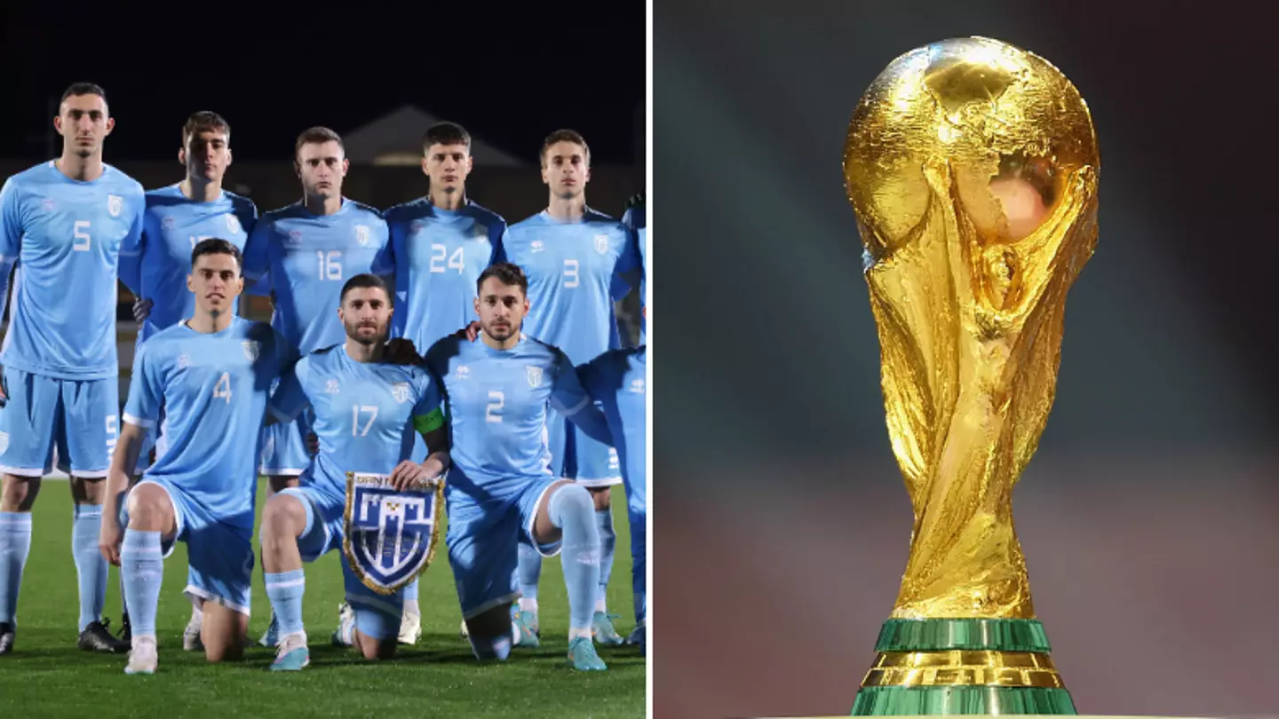 San Marino are no longer the world's worst international team with one nation below them