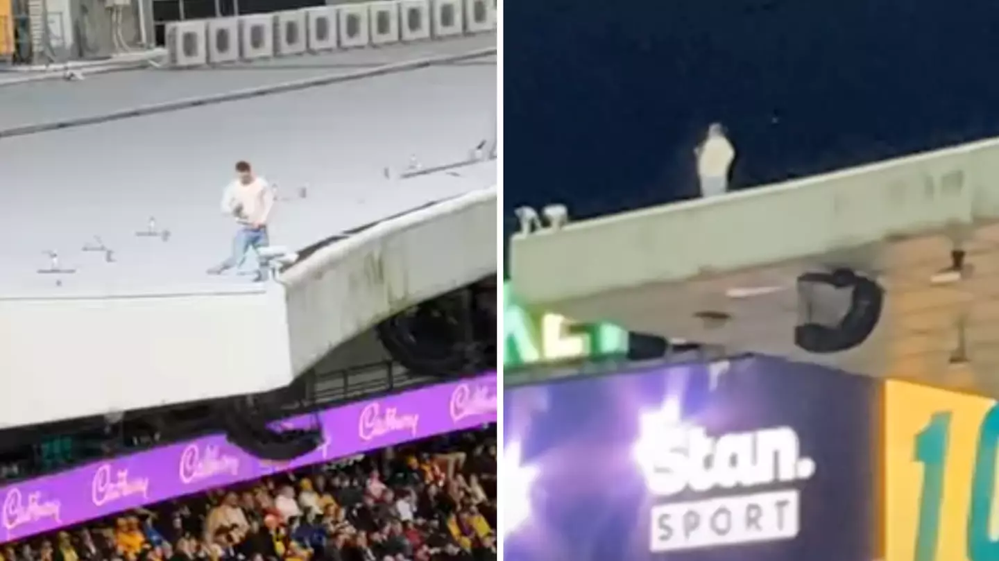 Man Charged After Taking A Leak Off SCG Roof During Wallabies Game