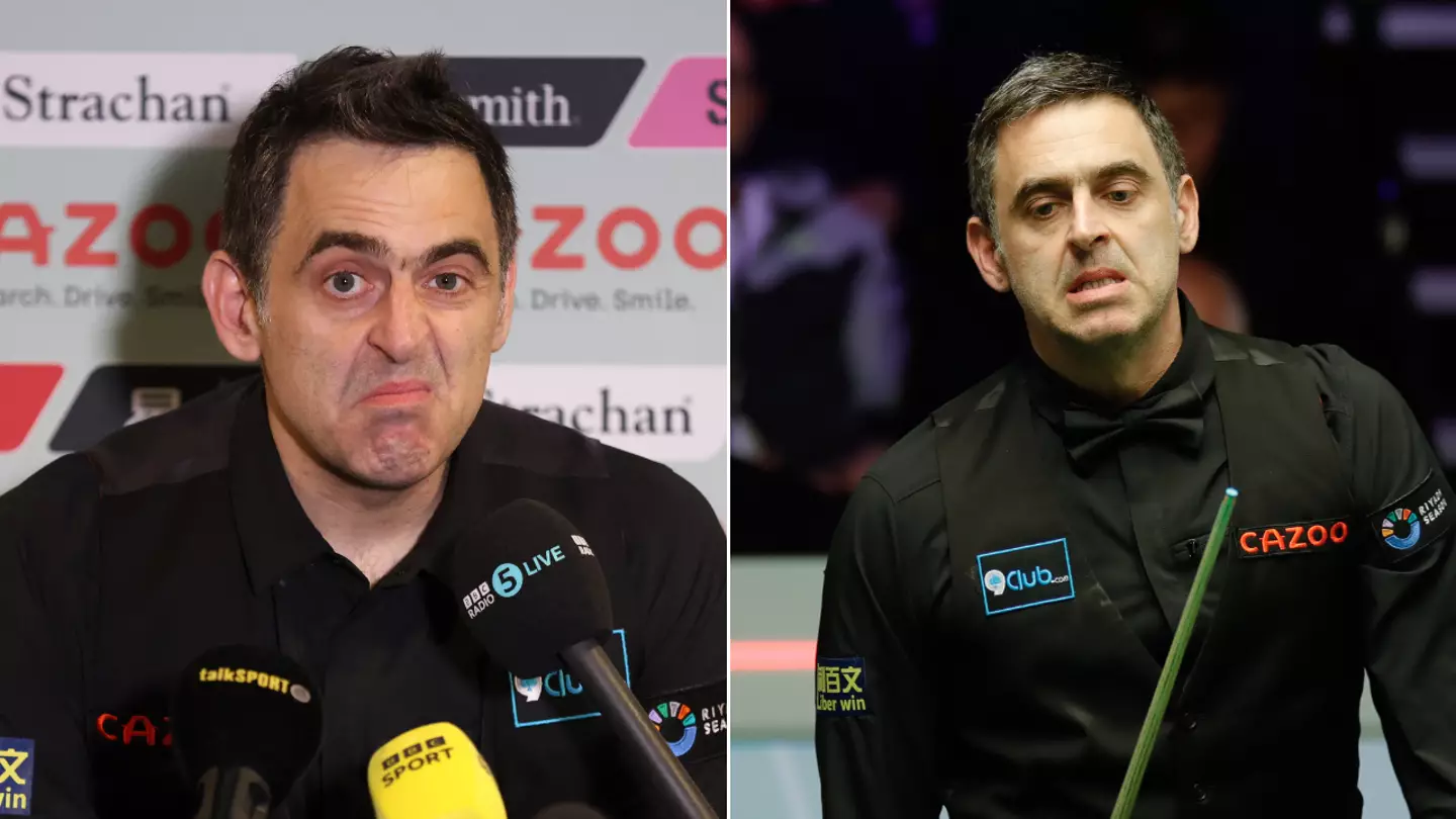 Ronnie O'Sullivan claims he didn't want to play at World Championship and only did so for one reason