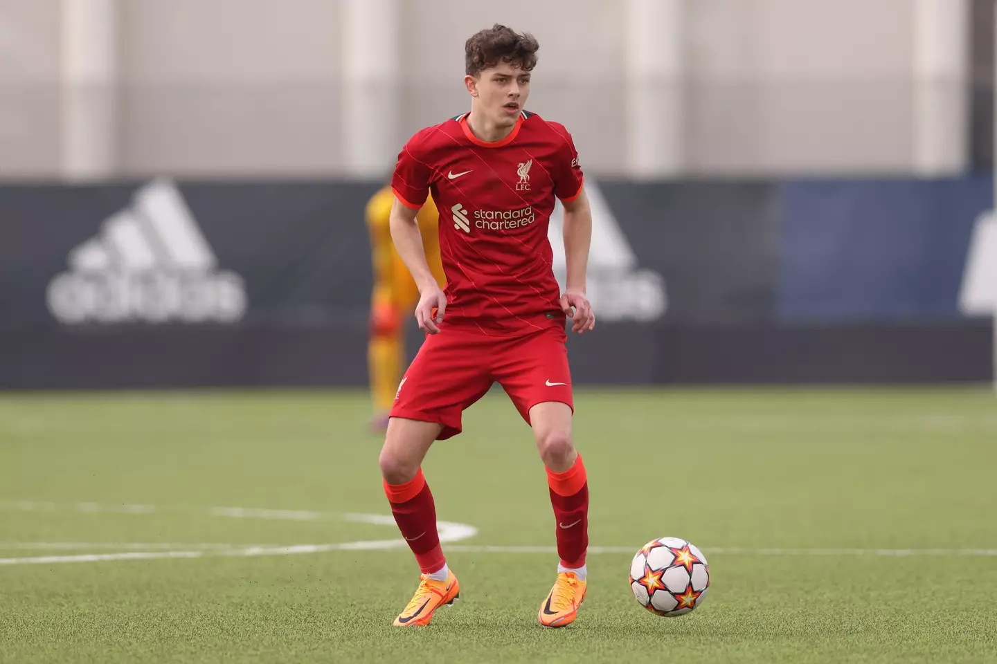 Owen Beck of Liverpool during the UEFA Youth League match at the Juventus Center, Vinovo.