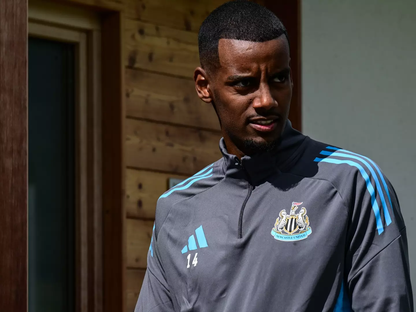 Isak has yet to hand in an official transfer request. Image: Getty