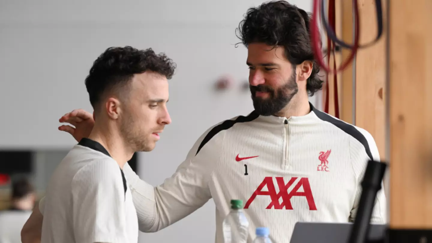Alisson reveals reason why he won't be able to attend Diogo Jota's funeral in tribute to his team-mate