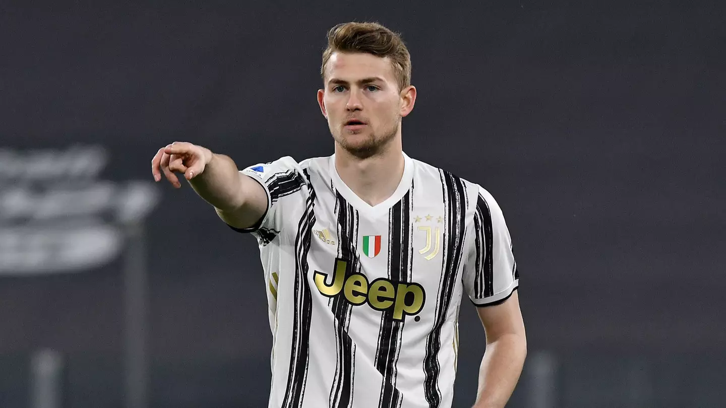 Matthijs De Ligt in action for Juventus. (Alamy)