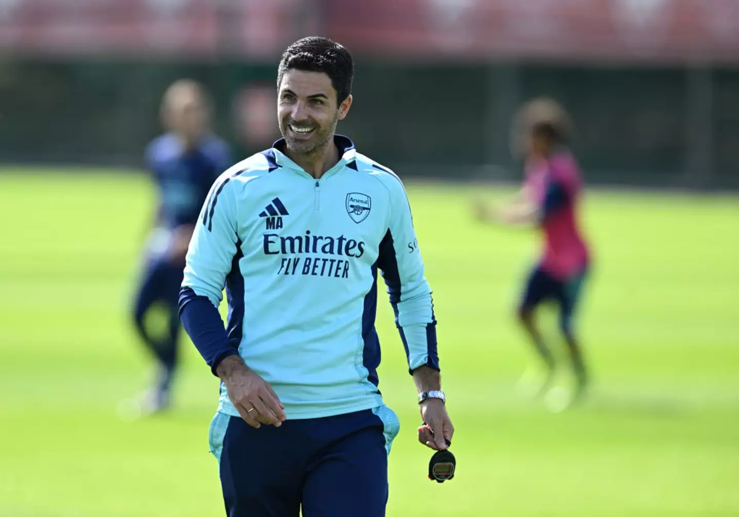 Arteta has agreed to a new deal with Arsenal (Image: Getty)