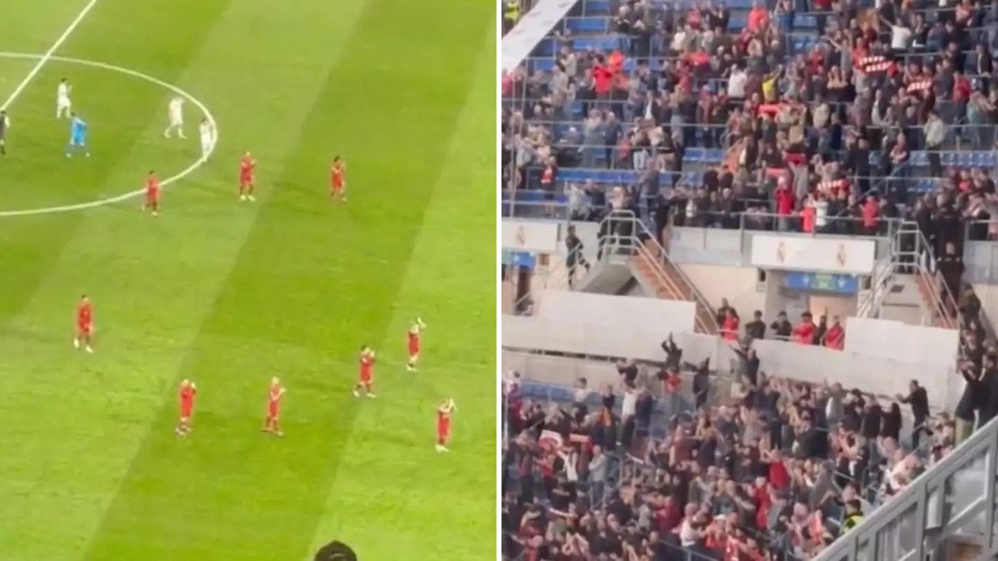 Real Madrid play 'You'll Never Walk Alone' at Santiago Bernabeu after knocking Liverpool out of Champions League