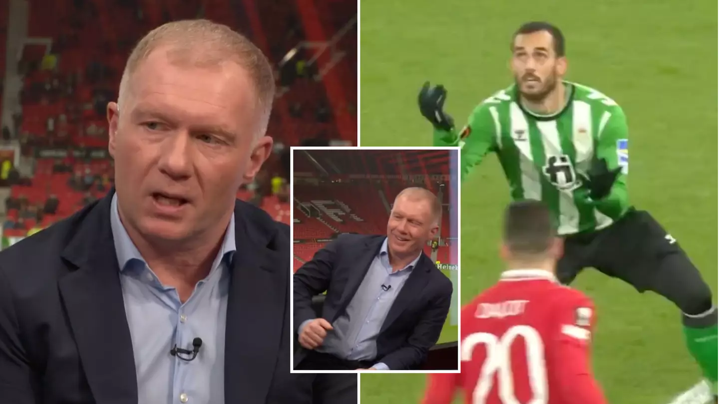 'Not accidental!' - Paul Scholes hits out at controversial handball law in Man United's 4-1 win over Real Betis