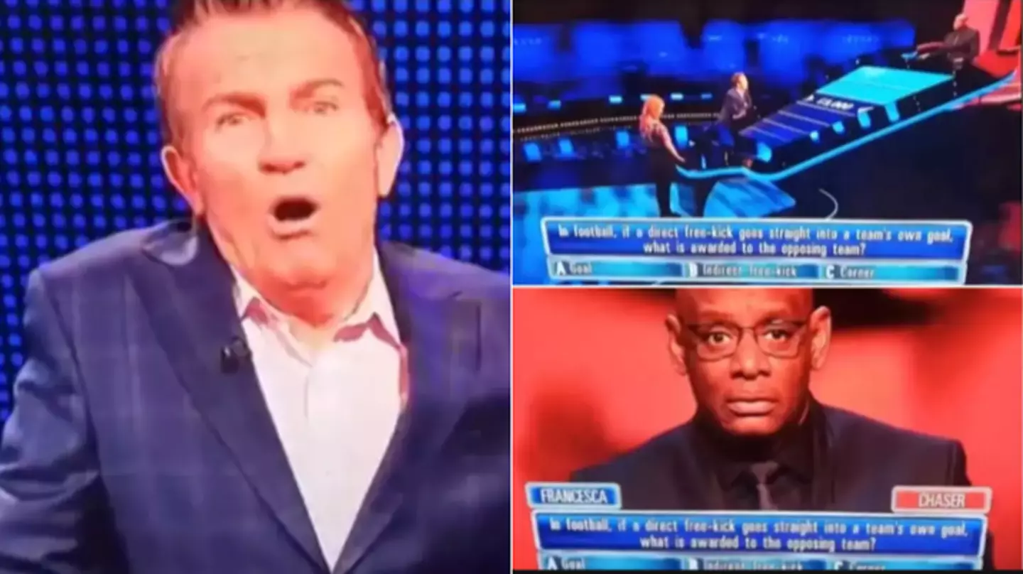 The Chase viewers baffled by football rule question and even Bradley Walsh couldn't believe the answer