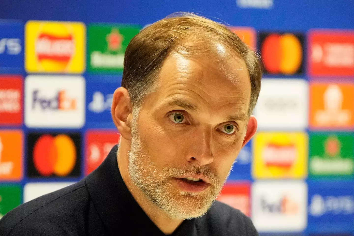 Tuchel was furious at a handball decision in the second half (Getty)