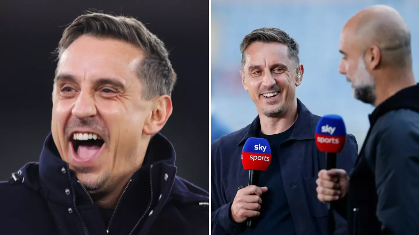 Gary Neville brutally trolls Pep Guardiola after Salford draw Man CIty in the FA Cup