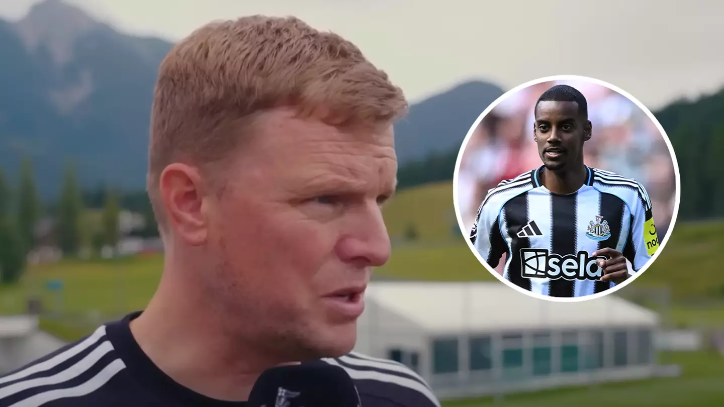 Liverpool fans sent into meltdown after hearing what Eddie Howe has said about Alexander Isak's future at Newcastle