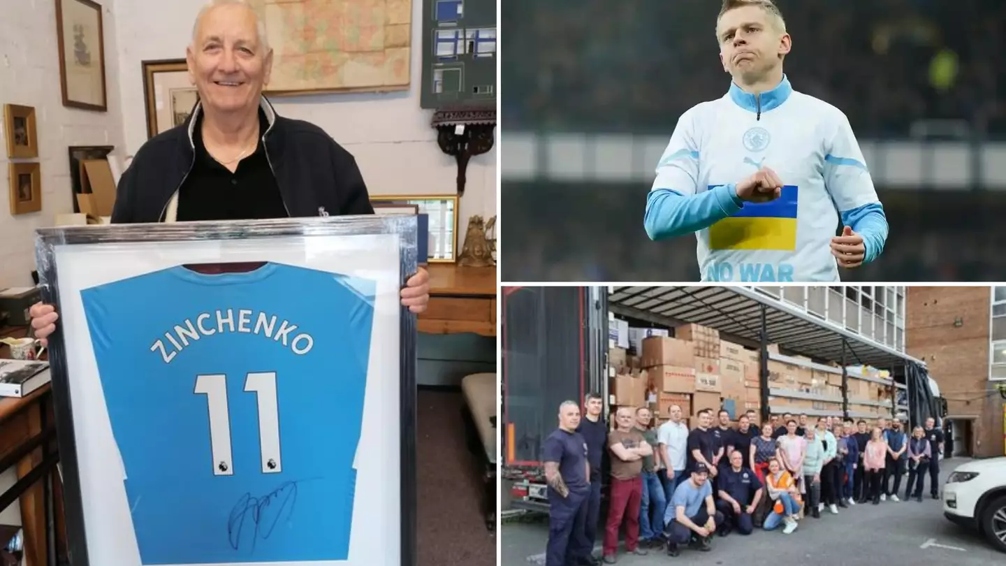 Oleksandr Zinchenko’s Endless Behind The Scenes Support For Ukraine Between Manchester City Matches