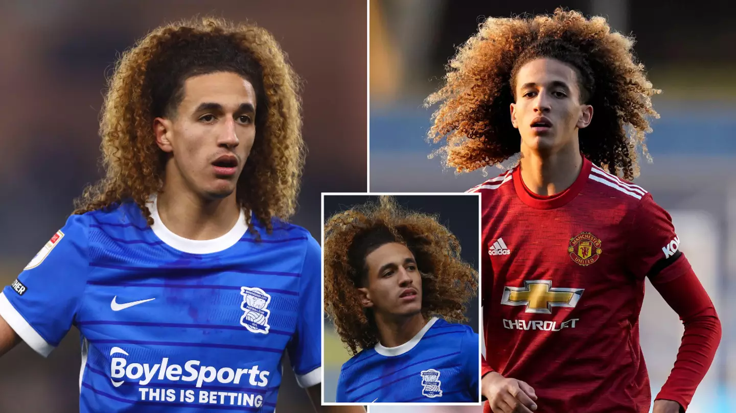 Man Utd midfielder Hannibal Mejbri posts emotional message to Birmingham and drops hint over his future