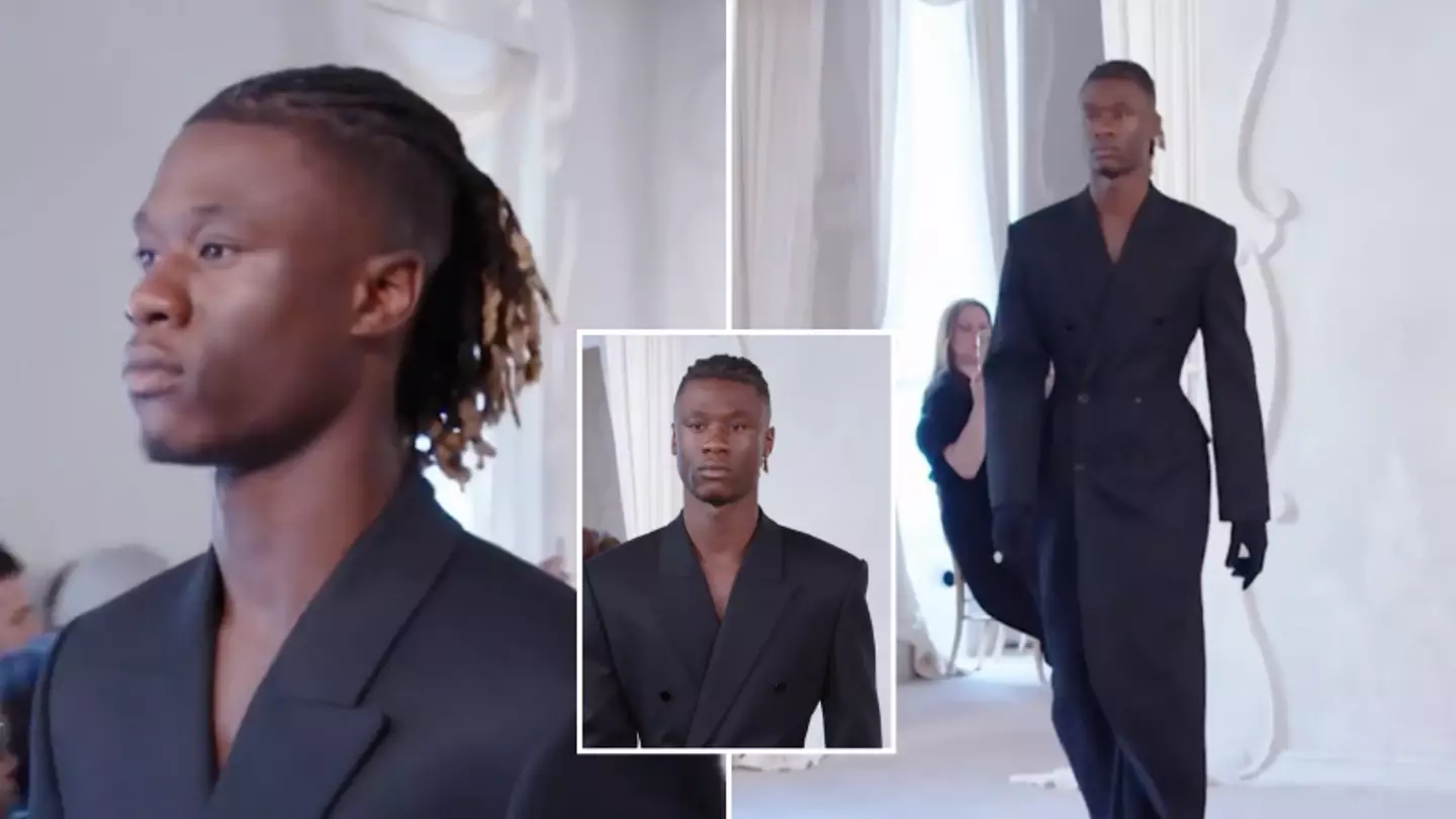 Eduardo Camavinga Becomes First Football Player To Walk For Balenciaga