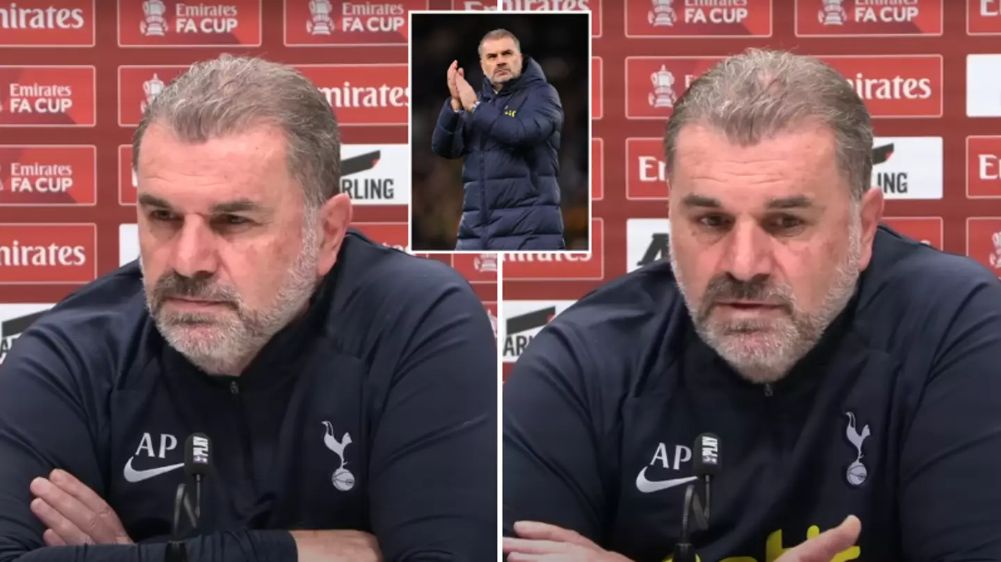 Ange Postecoglou had the coldest response after being asked if he pictures himself winning trophies with Spurs