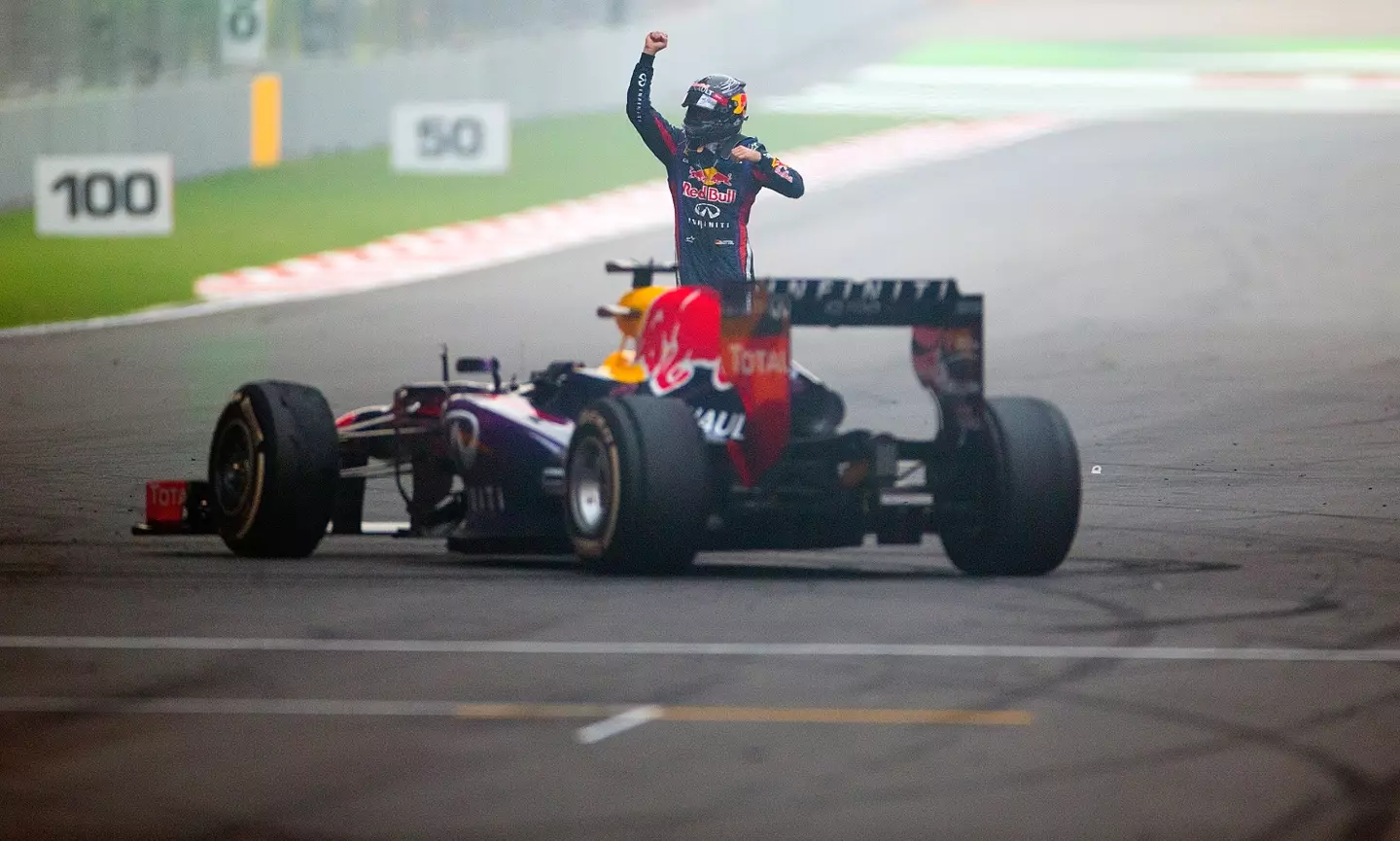 Sebastian Vettel won all three Indian Grands Prix. Image