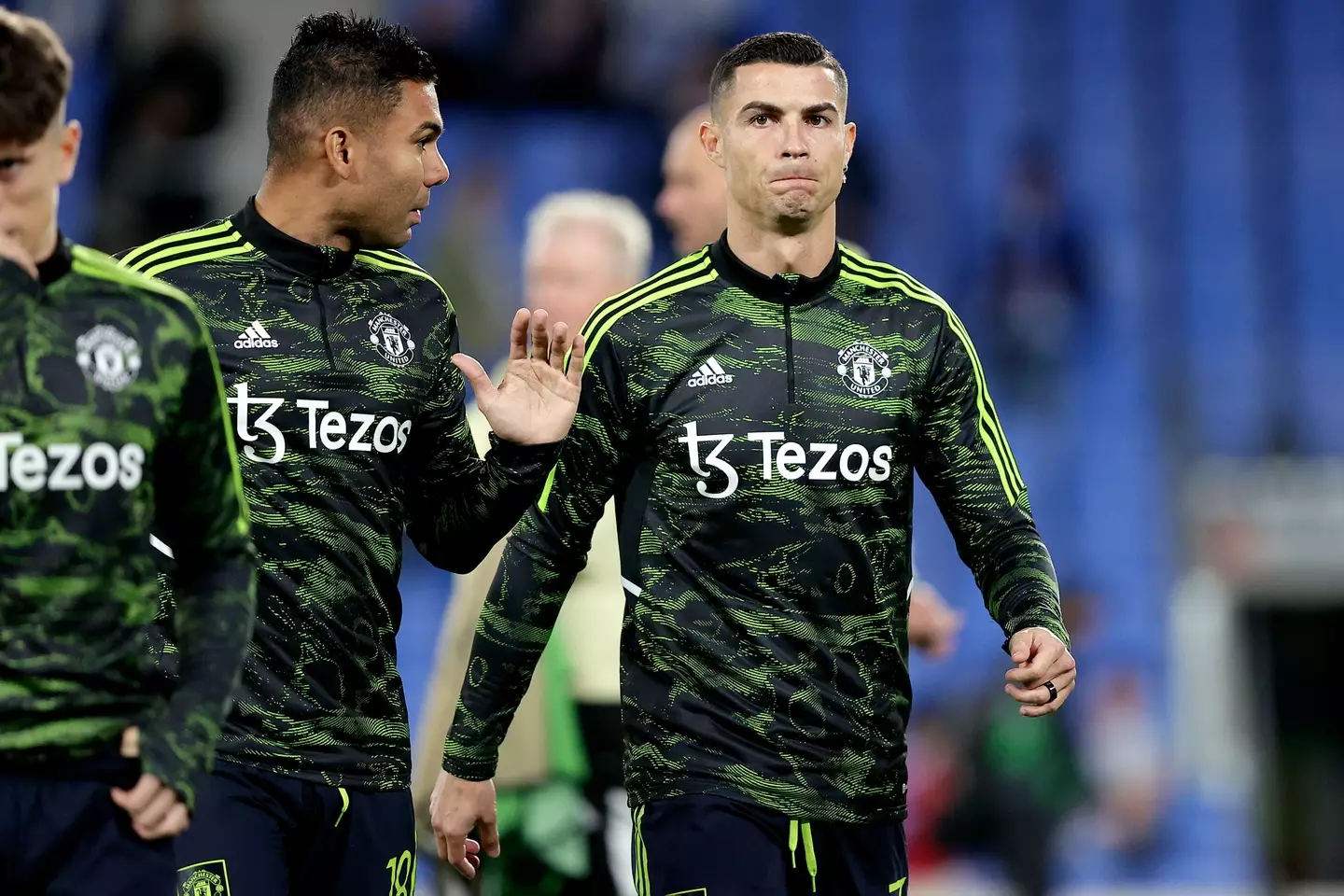 Casemiro played alongside Ronaldo at Man Utd. Image credit: Getty