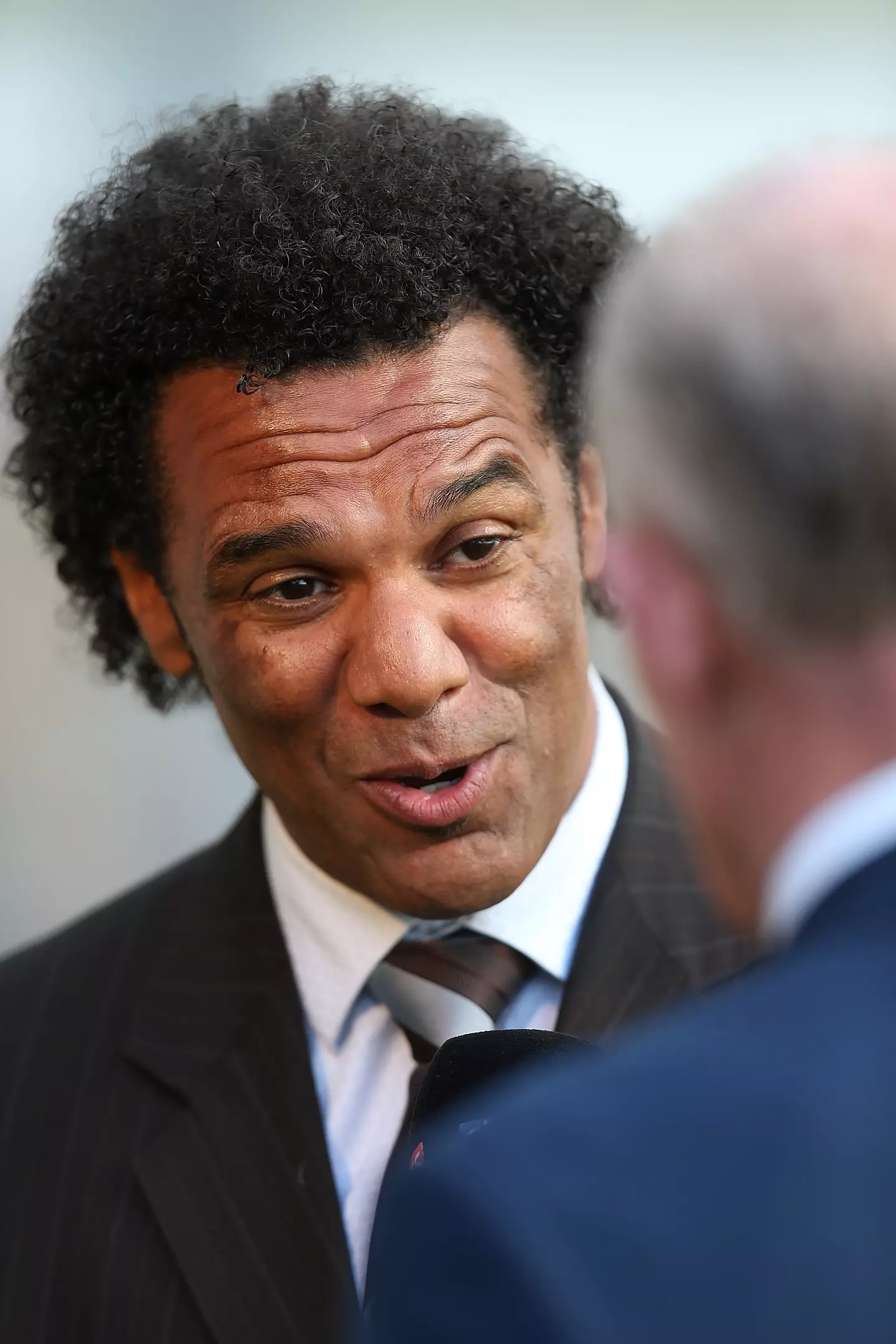 Don Goodman working for Sky Sports. Image: Pete Norton / Stringer via Getty