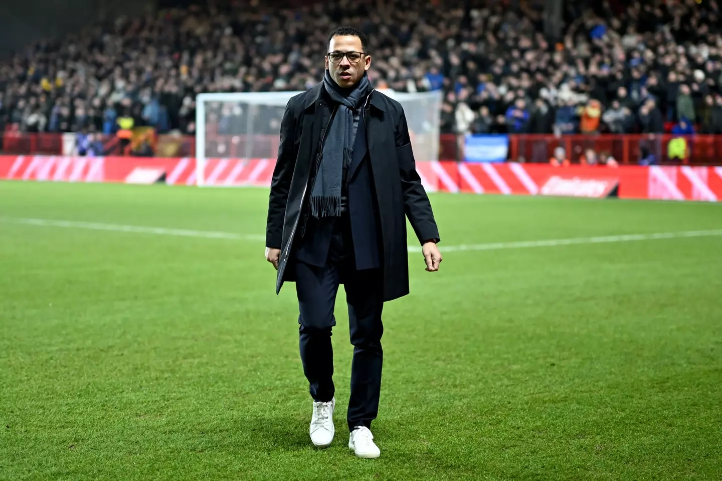 Rosenior took charge of his first game as Chelsea manager on Sunday. They recorded a 5-1 win over Charlton in the FA Cup. Image credit: Getty