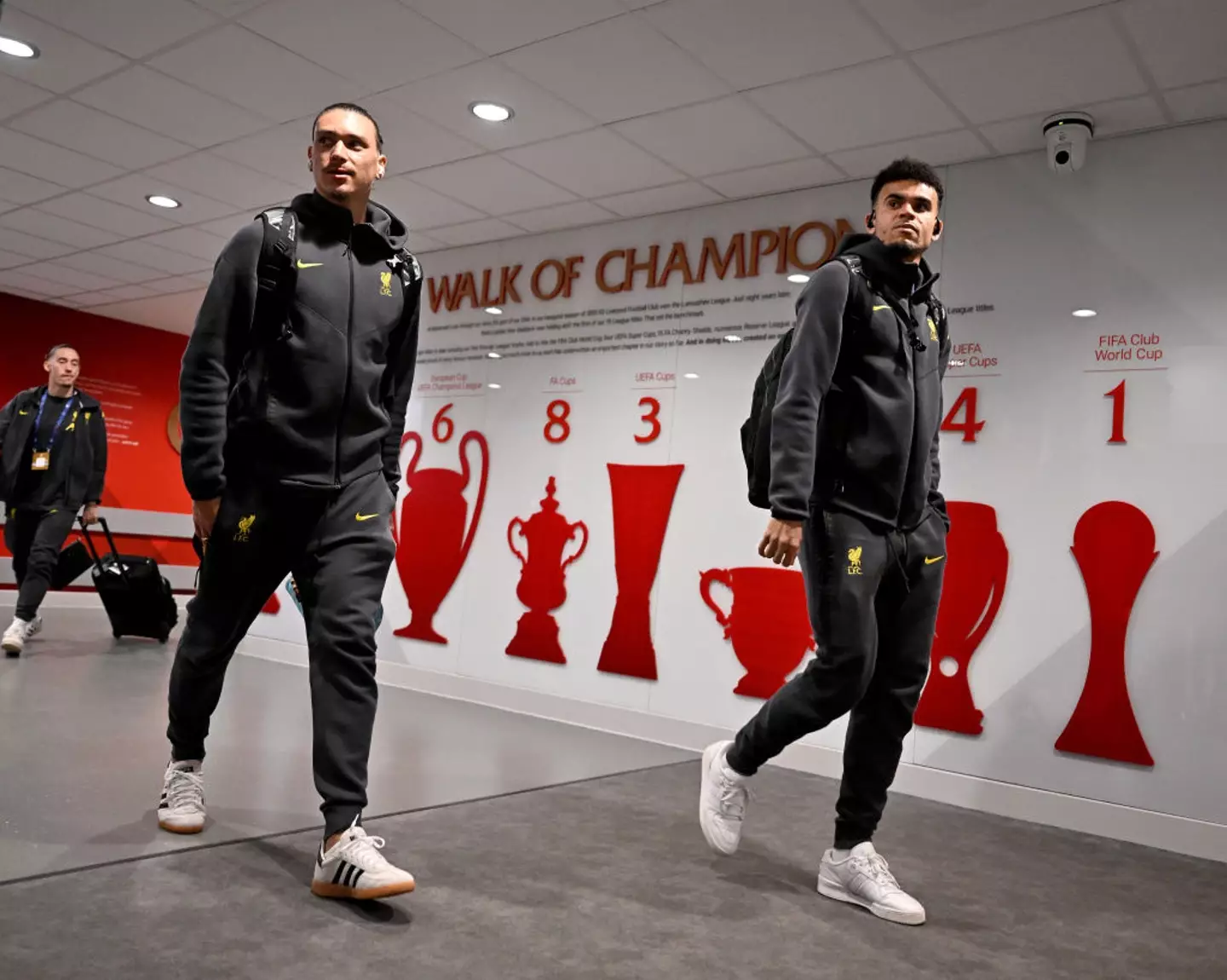 Luis Diaz and Darwin Nunez have failed to impress in recent matches for Liverpool. (Image: Getty)