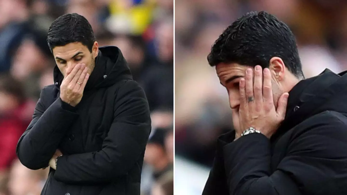 Arsenal manager Mikel Arteta has not changed his clothes on touchline since mid-February