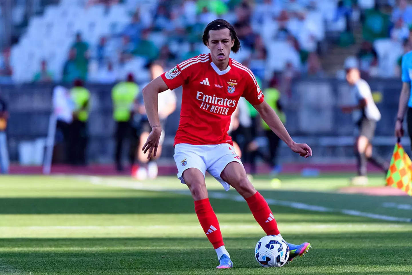 Alvaro Carreras in action for Benfica (Credit:Getty)