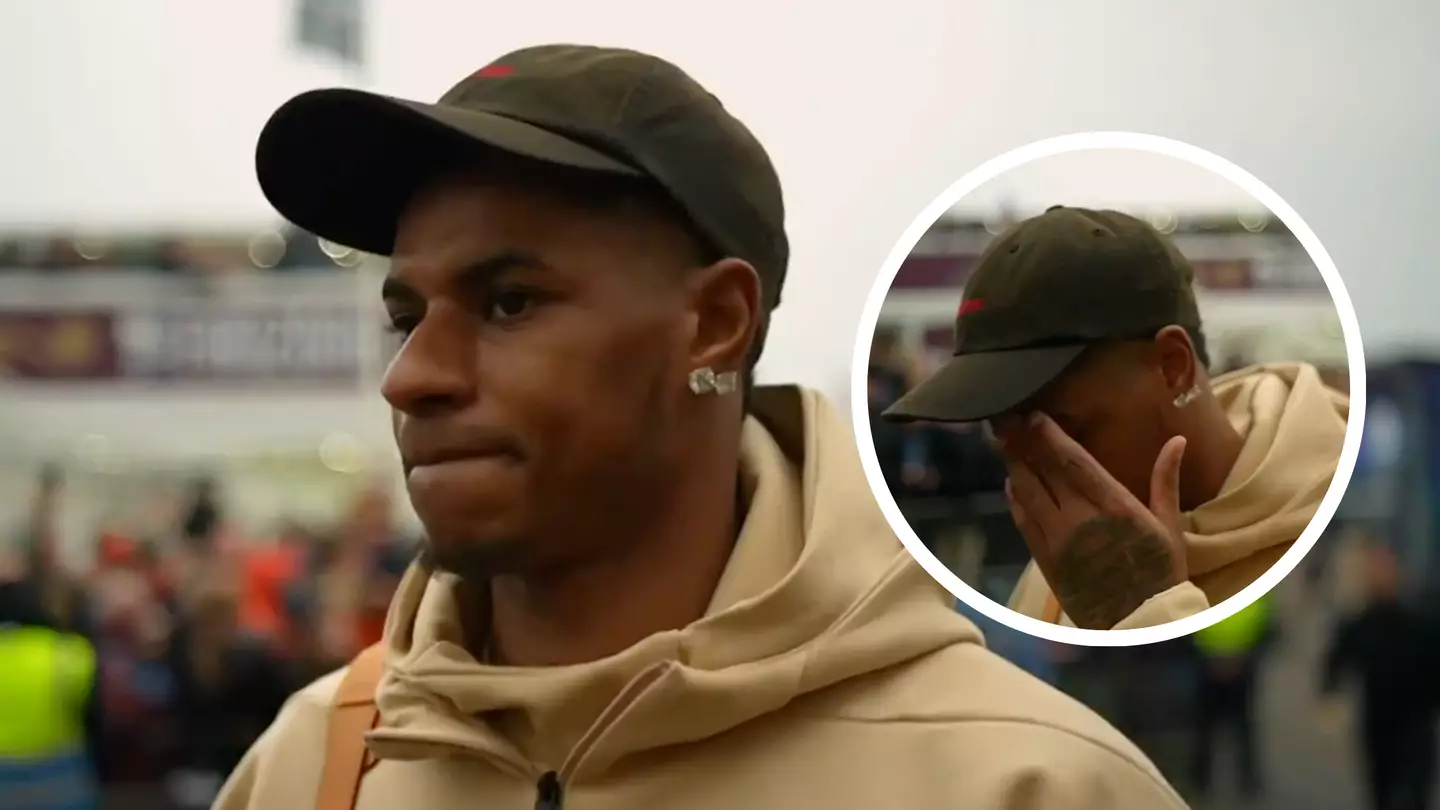 Marcus Rashford video goes viral ahead of Aston Villa vs Spurs as Man Utd fans spot concerning detail