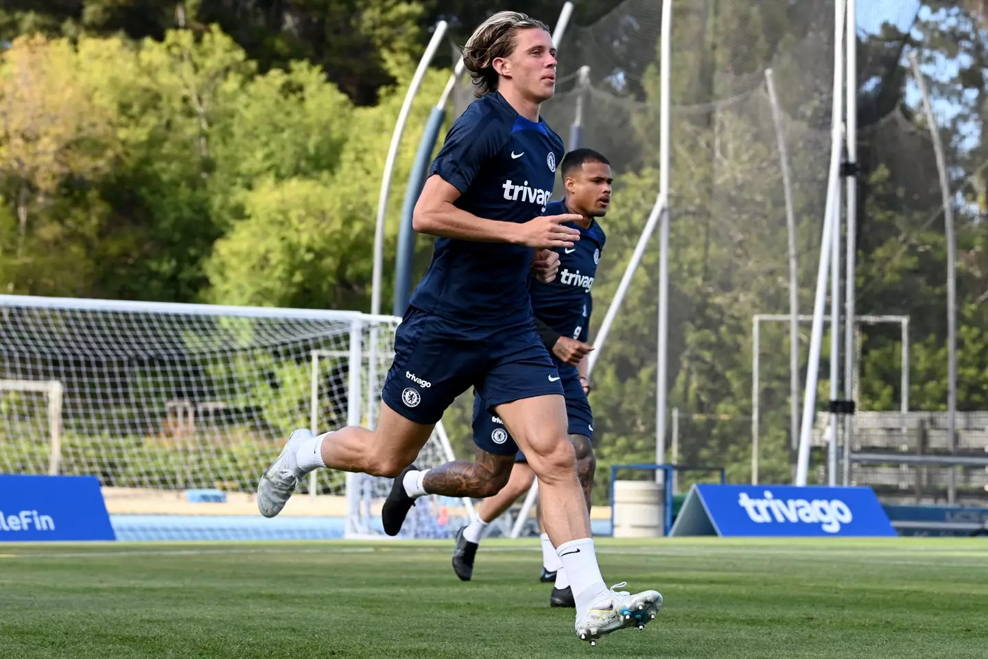 Conor Gallagher in pre-season training. (Chelsea FC)