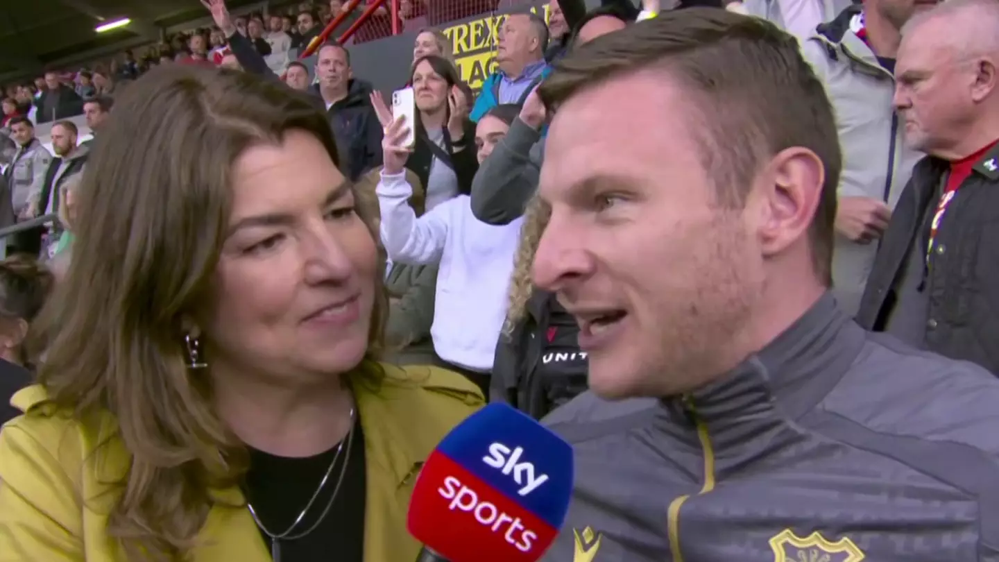 Sky Sports forced to edit footage of Paul Mullin’s x-rated post-match interview after Wrexham seal promotion