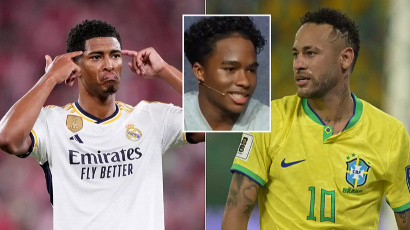 Endrick didn't hesitate when asked to choose between Neymar and Jude Bellingham