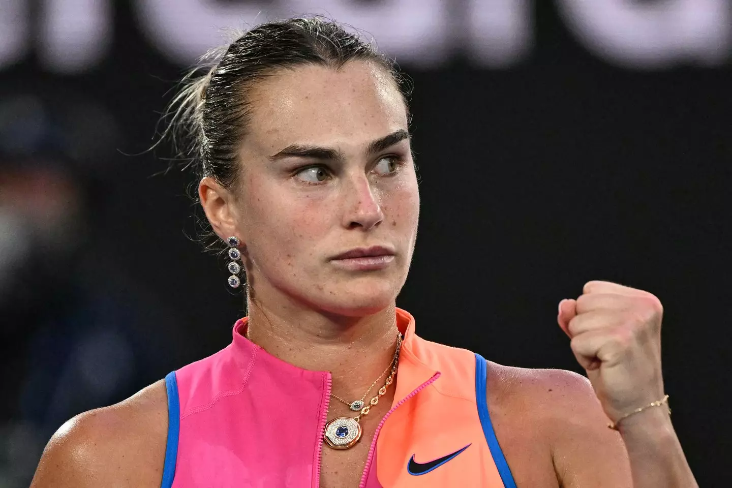 Aryna Sabalenka is through to the final of the Australian Open. Image: Getty