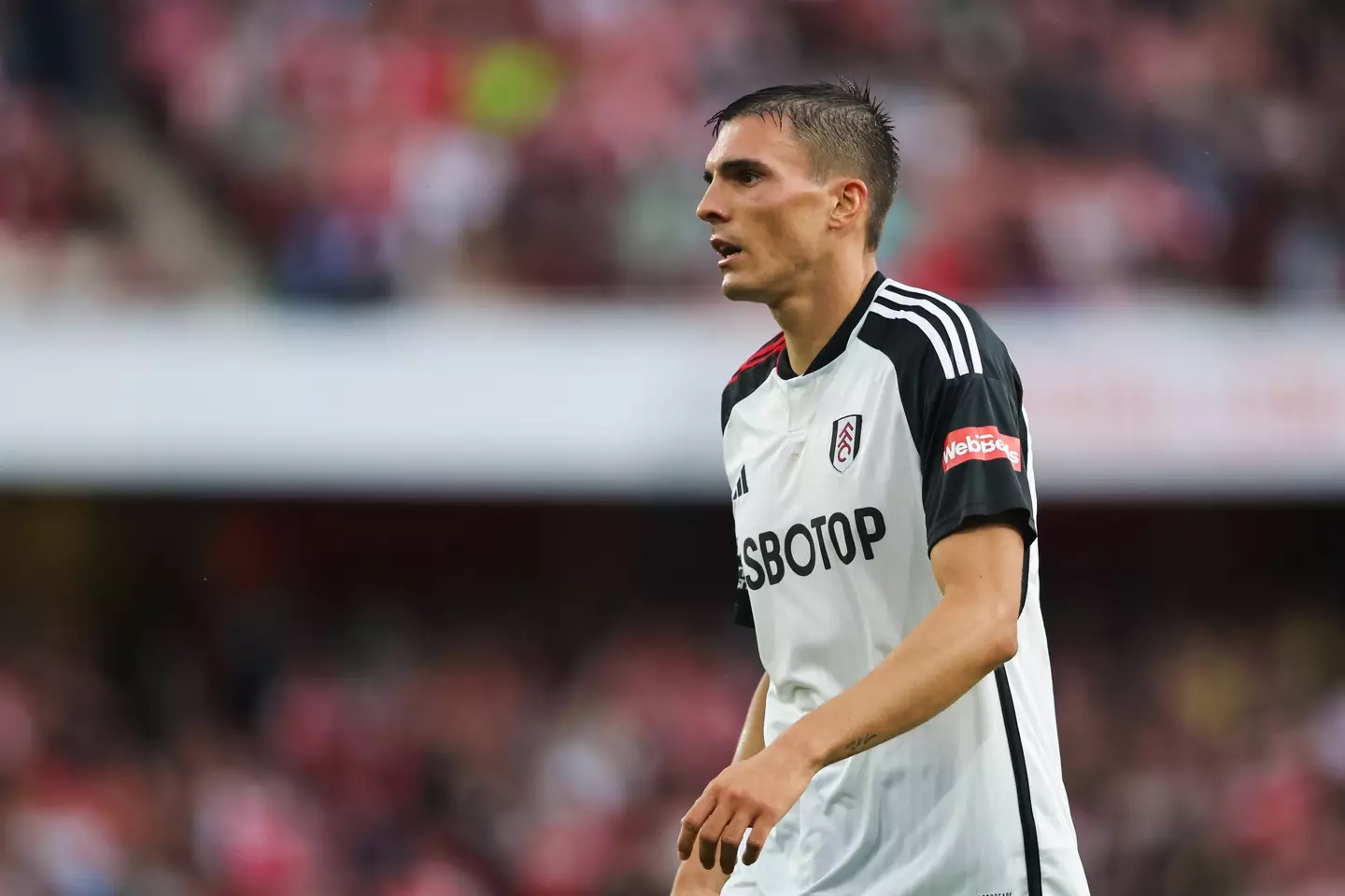 Fulham midfielder Joao Palhinha. (