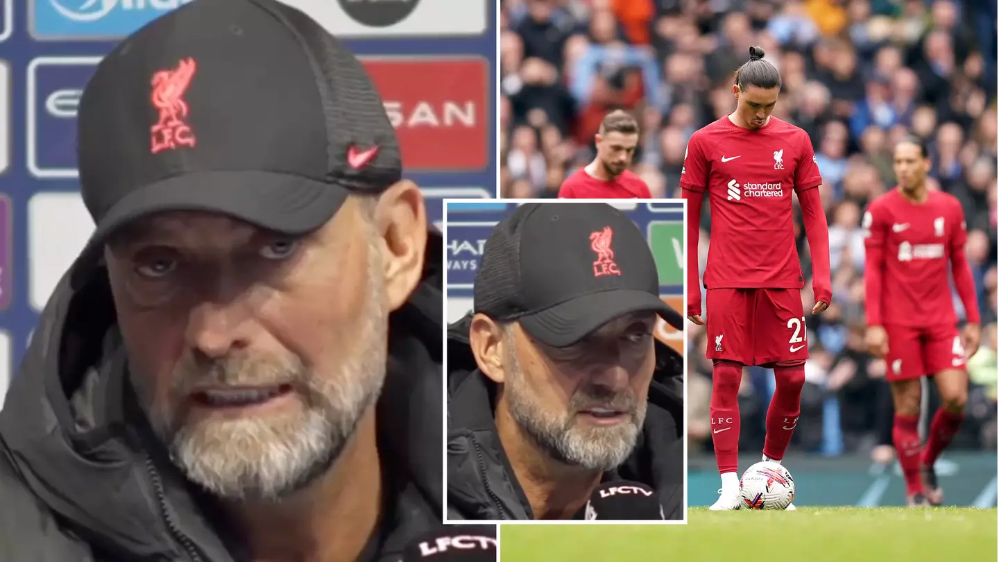 Jurgen Klopp reveals only FOUR Liverpool players delivered an 'OK' performance vs Man City, he was not happy
