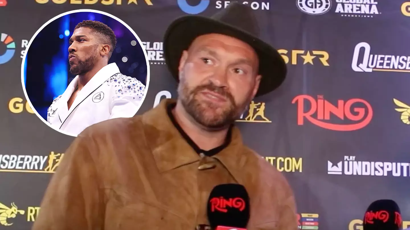 Tyson Fury has made his feelings clear on facing Anthony Joshua in Wembley superfight