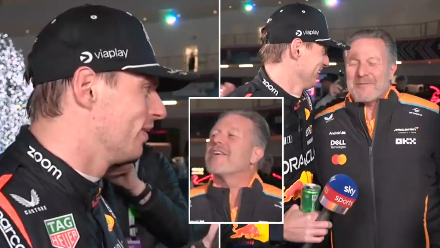 Max Verstappen reminds McLaren CEO Zak Brown about past comments in post-race interview that's going viral