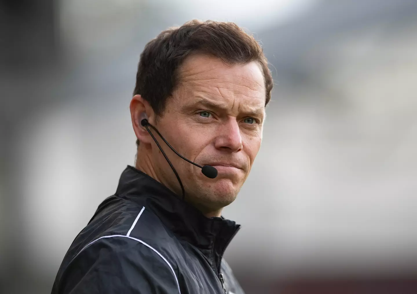 Darren England during Brentford vs. Burnley. Image: Getty 