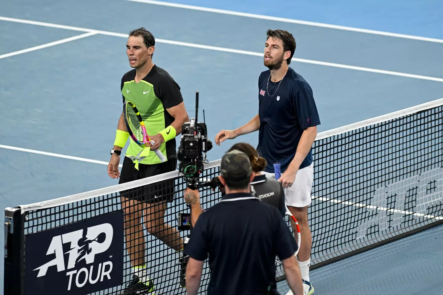 Norrie's excellent form saw him beat Nadal at the United Cup. Image: Alamy