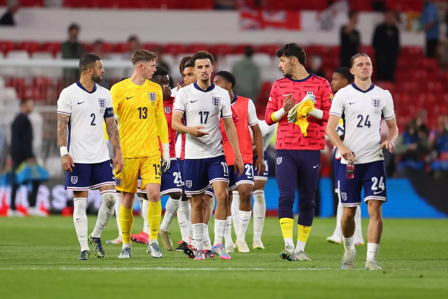Kyle Walker has been left out of the latest England squad. His last cap came in March. Image credit: Getty