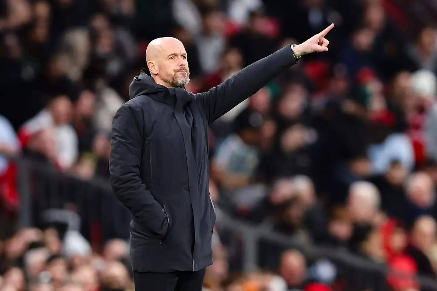 Ten Hag's future is up in the air. (