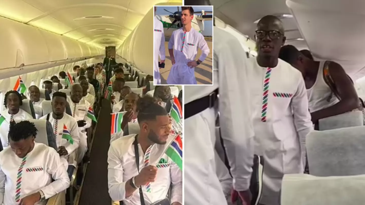 Gambia’s Africa Cup of Nations squad come ‘within minutes of dying’ as ex-Man Utd player suffers ‘extreme dizziness’