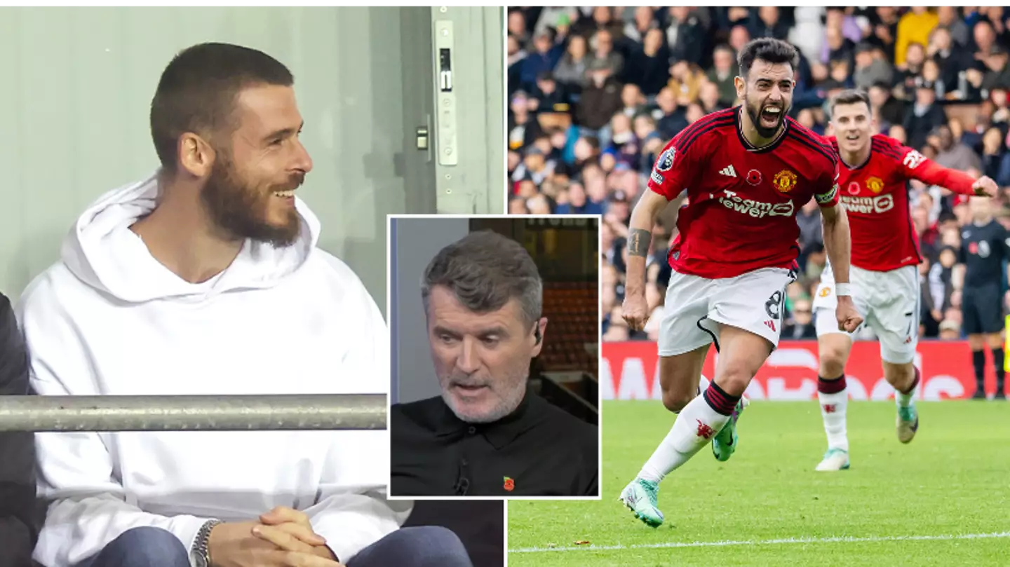 David de Gea appears to aim dig at Roy Keane under Bruno Fernandes' Instagram post