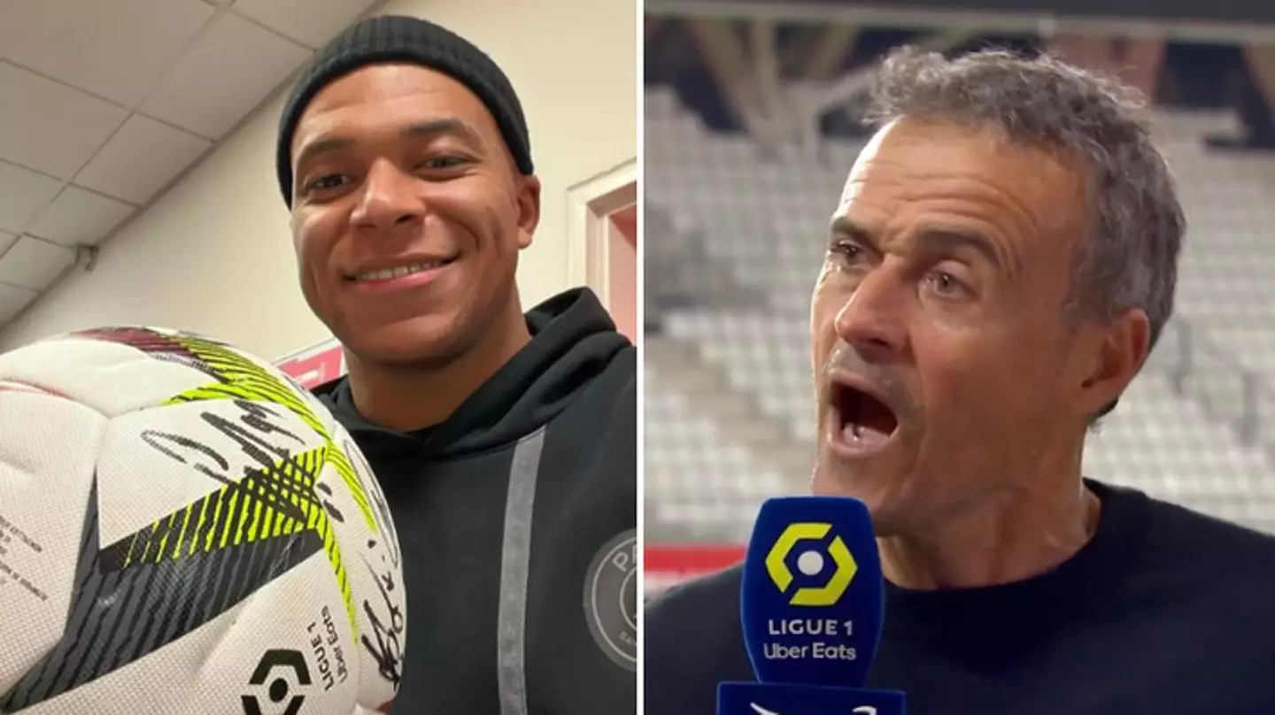 Kylian Mbappe slammed by PSG boss Luis Enrique Enrique despite scoring hat-trick