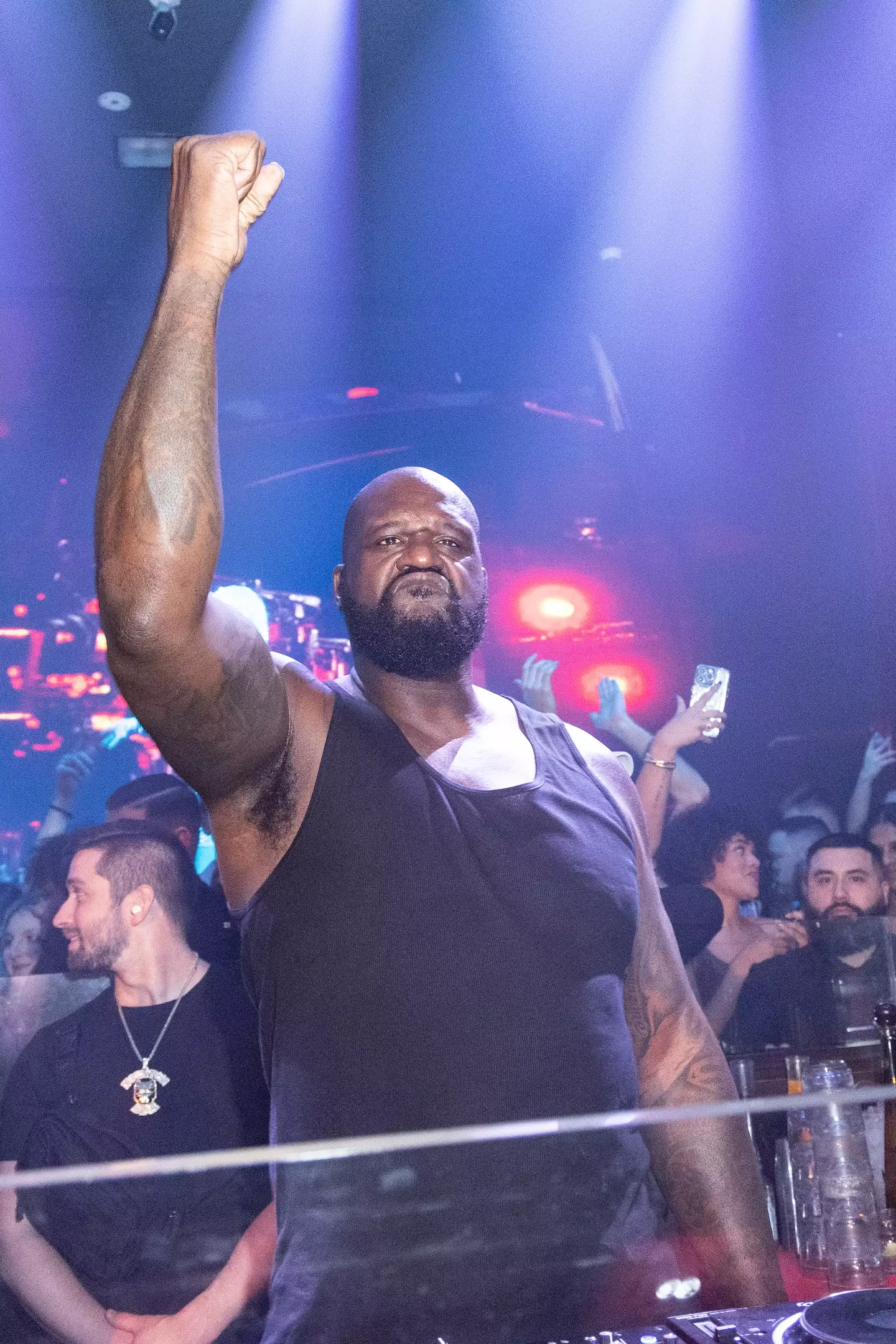 Shaquille O'Neal has a huge Super Bowl party on Friday. Image: Getty
