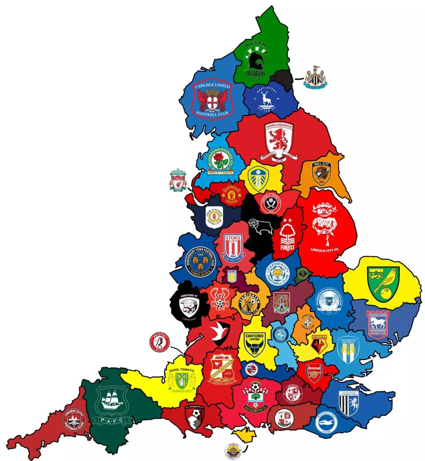 The biggest club map. Image: Reddit