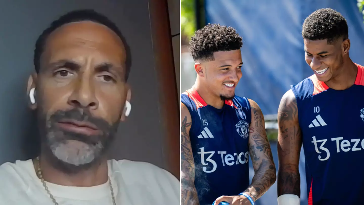 Rio Ferdinand makes bold Marcus Rashford claim as he reacts to Jadon Sancho's cryptic social media message