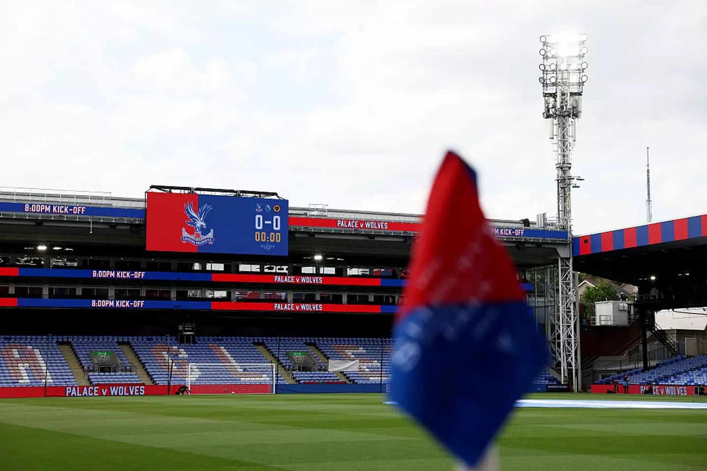 Selhurst Park, the home of Crystal Palace (Wolverhampton Wanderers FC/Wolves via Getty Images)
