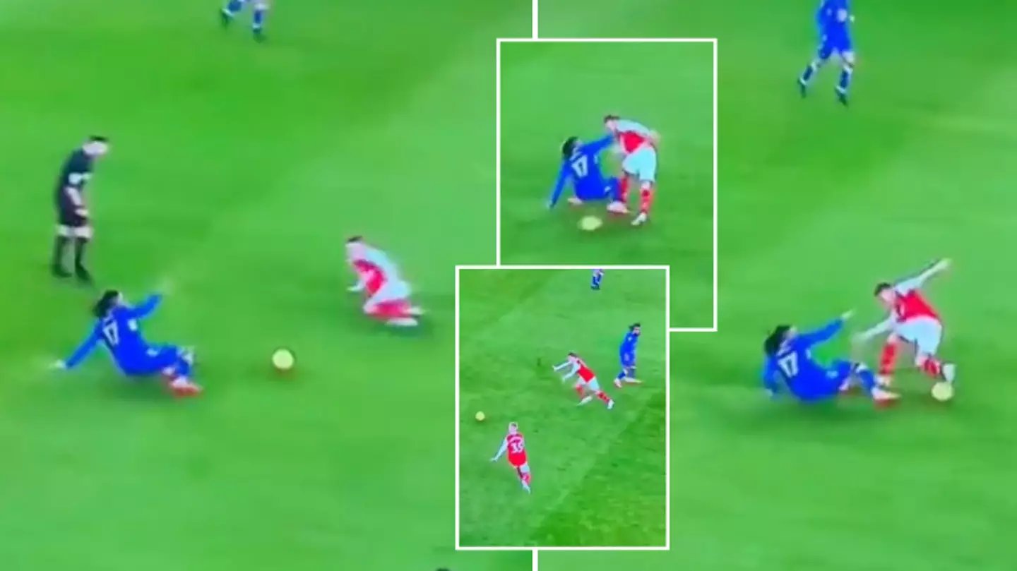 Martin Odegaard turned a slide tackle into a five-star skill, he's a magician
