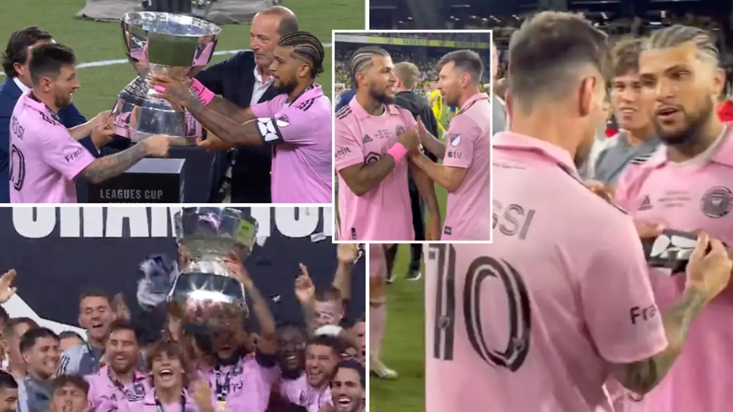 Lionel Messi let previous Inter Miami captain DeAndre Yedlin lift trophy in classy gesture